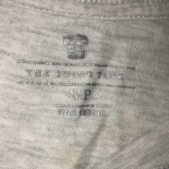 Cotton On TBar Coconuts Swing Tank Light Gray Size Small - Picture 4 of 5